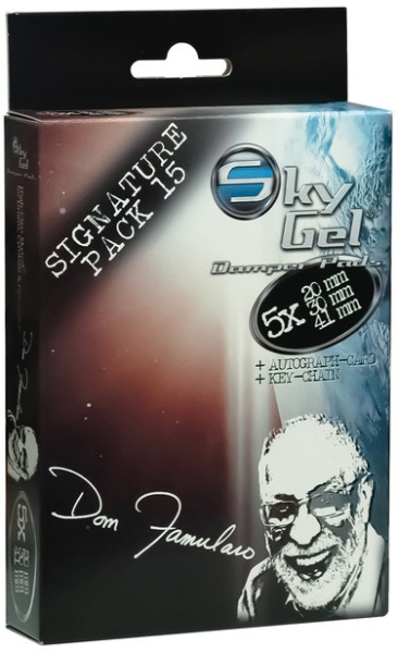 SKY Music Damper Pads Skygel Signature Edition Dom Famularo SG15DFBKBlack